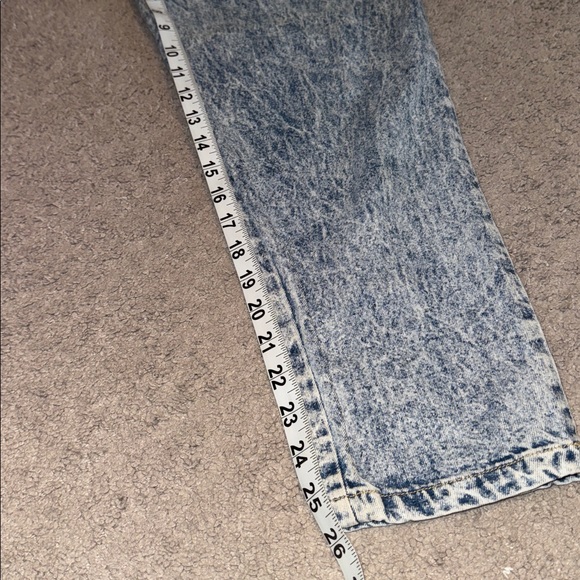 Cherokee vintage stone washed jeans girls size 12 80’s 90’s rare denim pleated - Picture 5 of 8